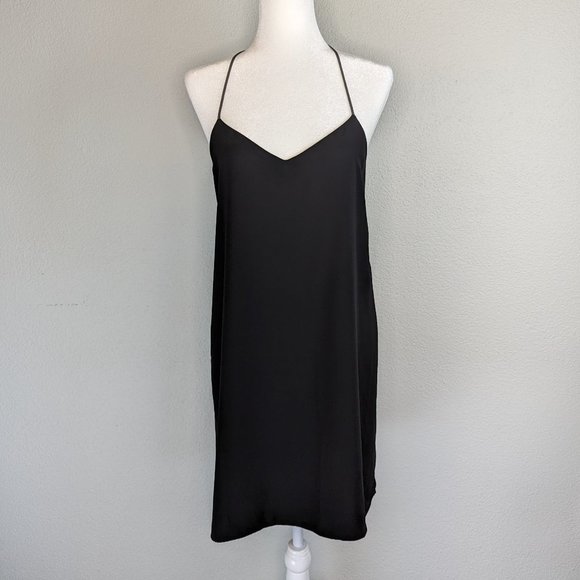 Express Dresses & Skirts - Express reversible little black/gray Spagetti Strap dress